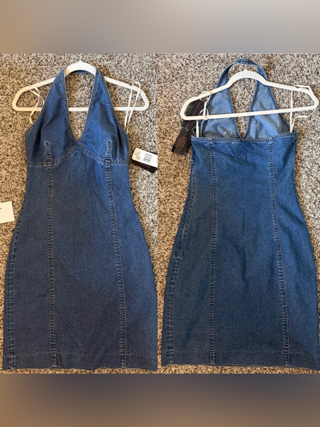 Ralph Lauren Blue Denim Mini Dress